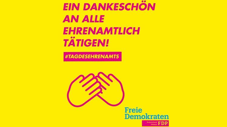 Heute feiern wir den Tag des Ehrenamtes