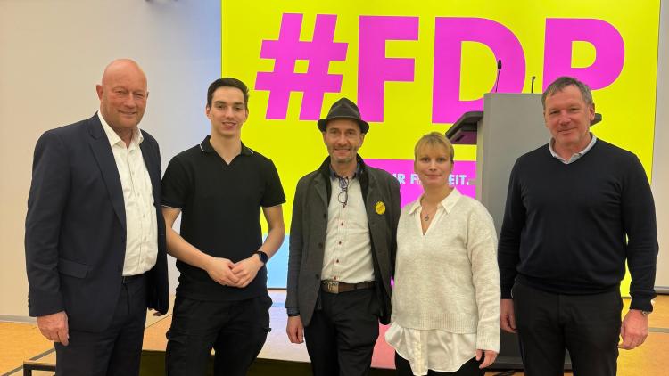 FDP KV Weimar - Thomas L. Kemmerich, Lukas Seyfarth, Steffen Knabe, Lisa Barbara Klaus, Tobias Cyriax