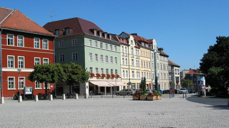 Goetheplatz Weimar - Quelle: Wikipedia / Foto: R_MoehIer